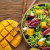 Receita de salada fruta - Salada de manga e gengibre